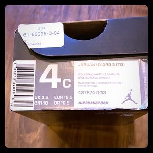 Toddler Jordan Hydro 2 (TD)